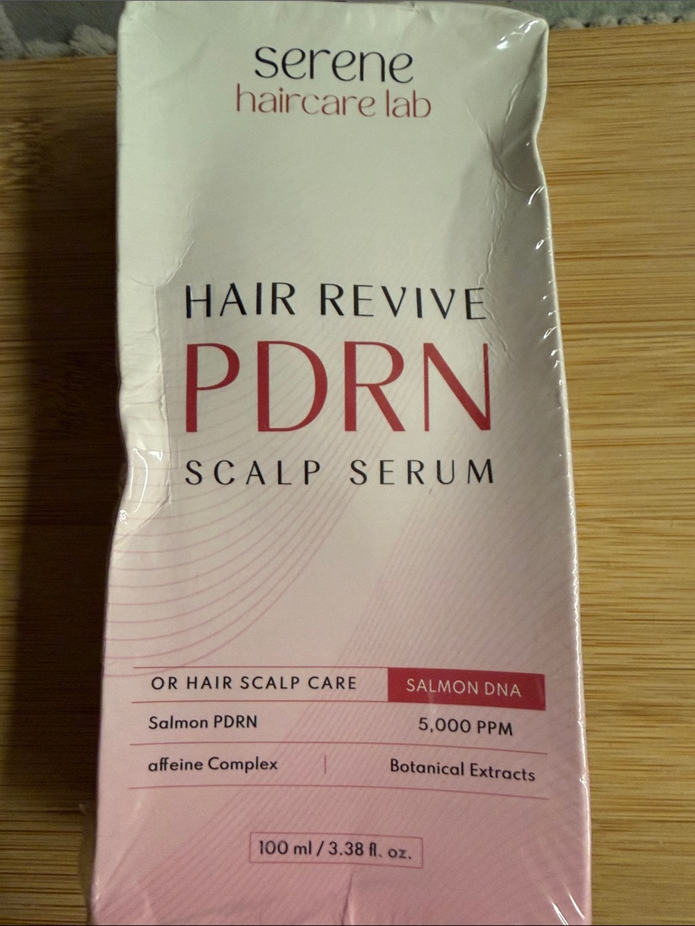 ❣️5/$25❣️Serene Haircare Lab Hair Revive PDRN Scalp Serum - Salmon Pink